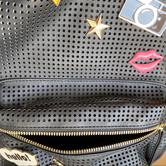 NWOT Imoshion Pin-Accented Mini Backpack - Picture 5 of 7